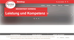 Desktop Screenshot of kuechentreff-homberg.de